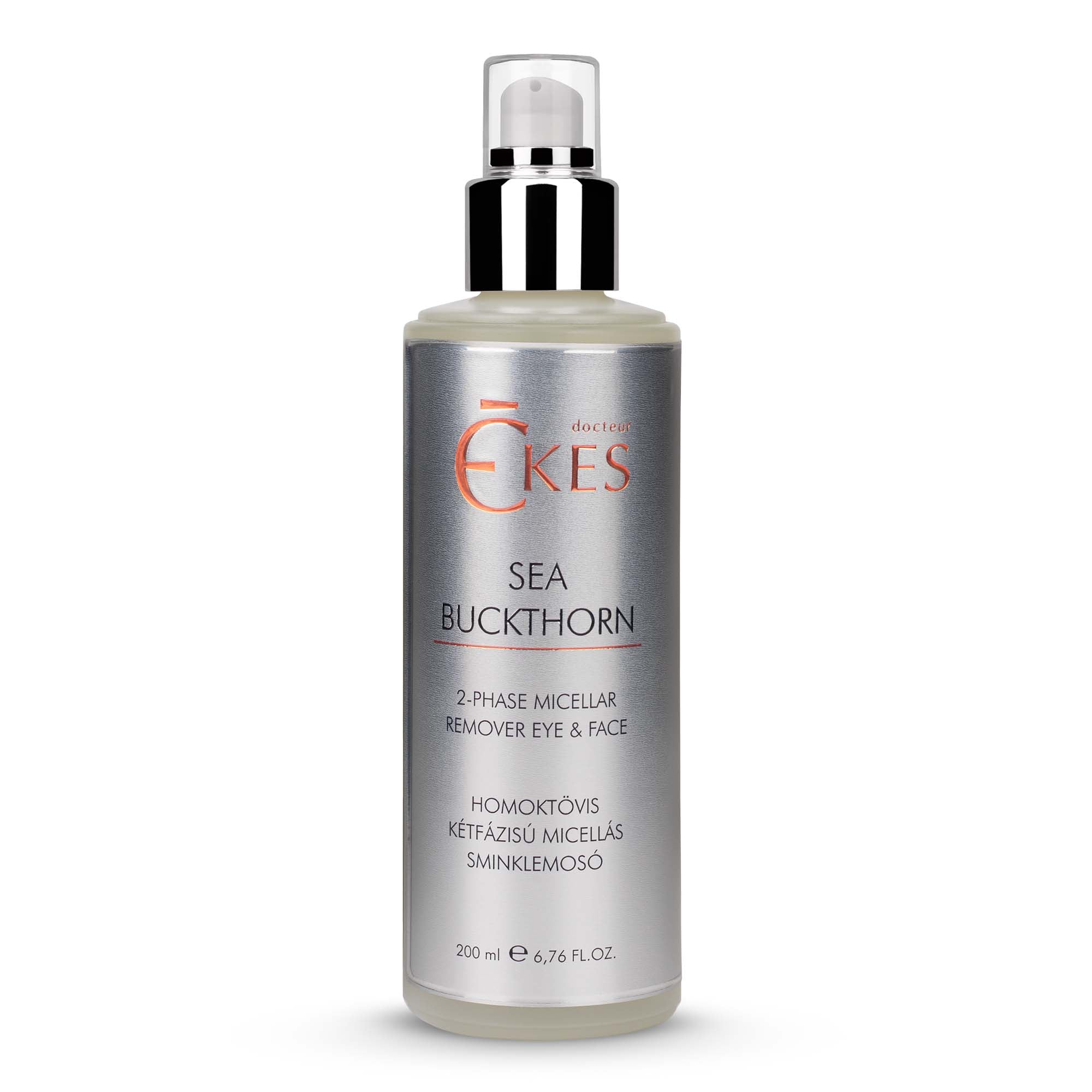 docteur Ékes Homoktövis Kétfázisú Micellás sminklemosó 200ml