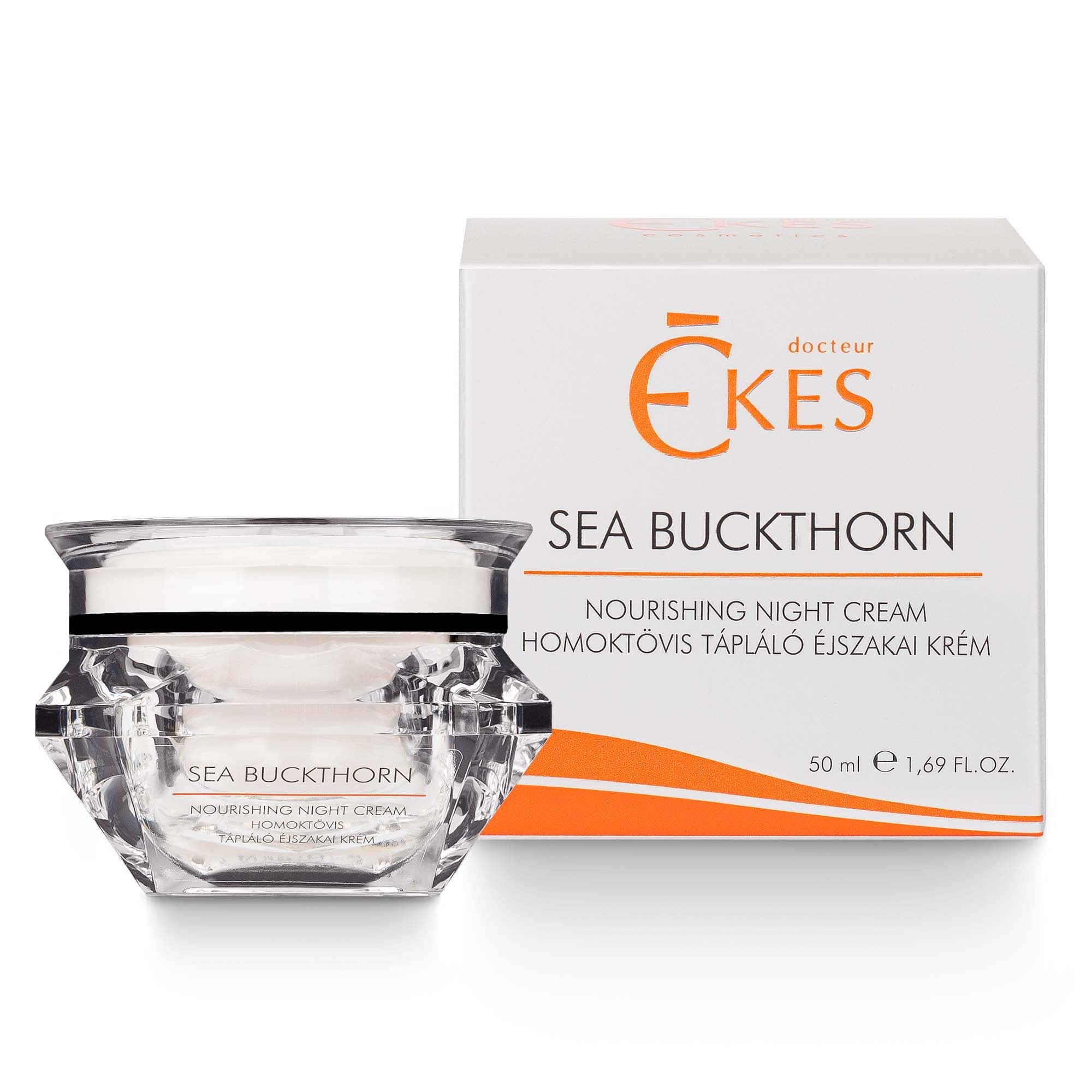 docteur Ékes Homoktövis Tápláló éjszakai krém 50ml